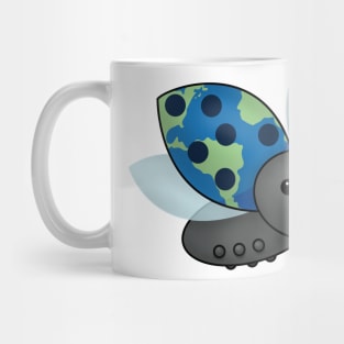 Earth Day Ladybug Mug